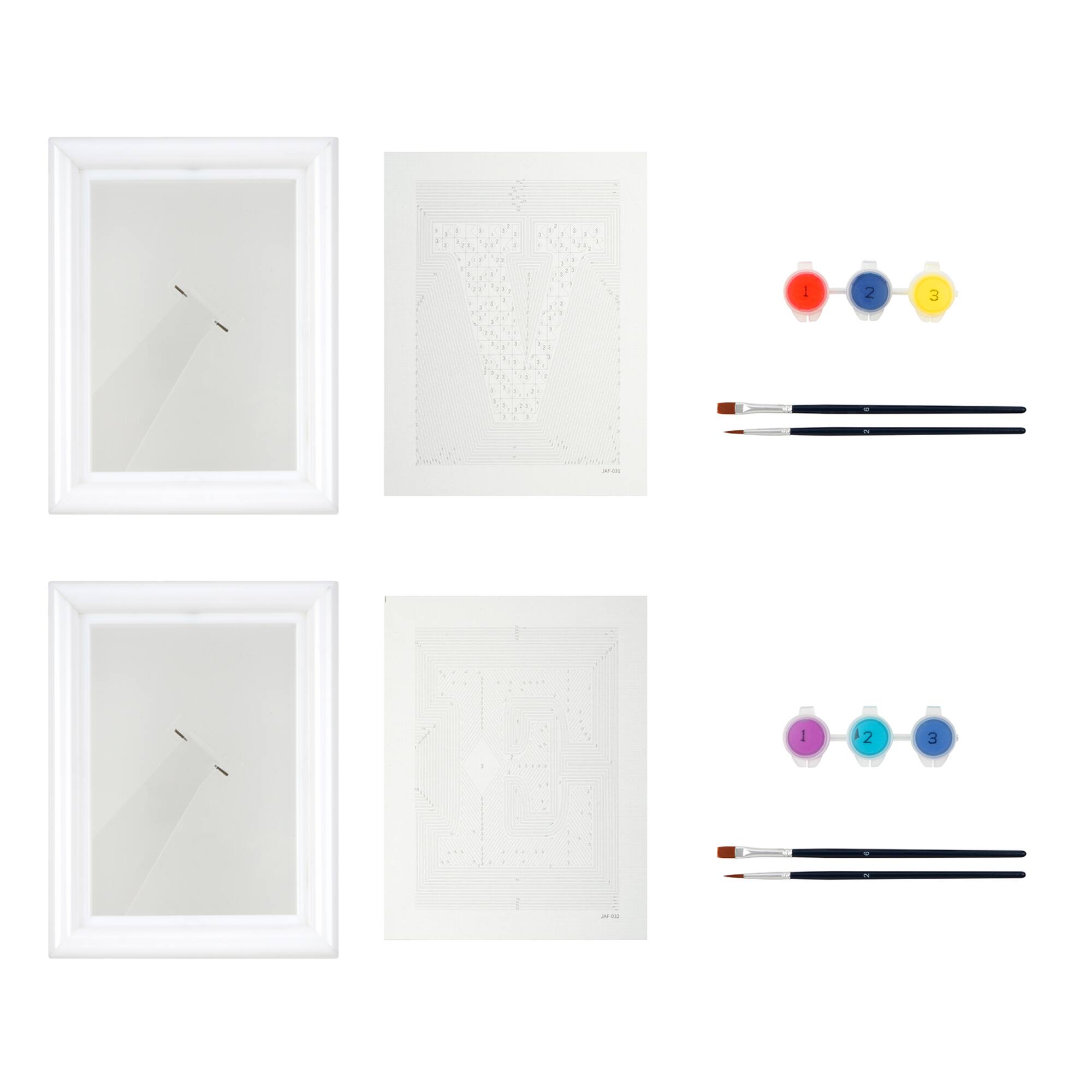 Jonathan Adler x Michaels LOVE Paint-By-Number Framed Gallery Kit